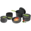 CAMP4 Batterie De Cuisine 5 Pièces Elite 2 CAMP4 Batterie De Cuisine 5 Pièces Elite -Camping Fournitures Soldes Boutique camp4 batterie de cuisine 5 pieces elite