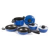 CAMP4 Batterie De Cuisine 9 Pièces Bleue/noire 2 CAMP4 Batterie De Cuisine 9 Pièces Bleue/noire -Camping Fournitures Soldes Boutique camp4 batterie de cuisine 9 pieces bleue noire