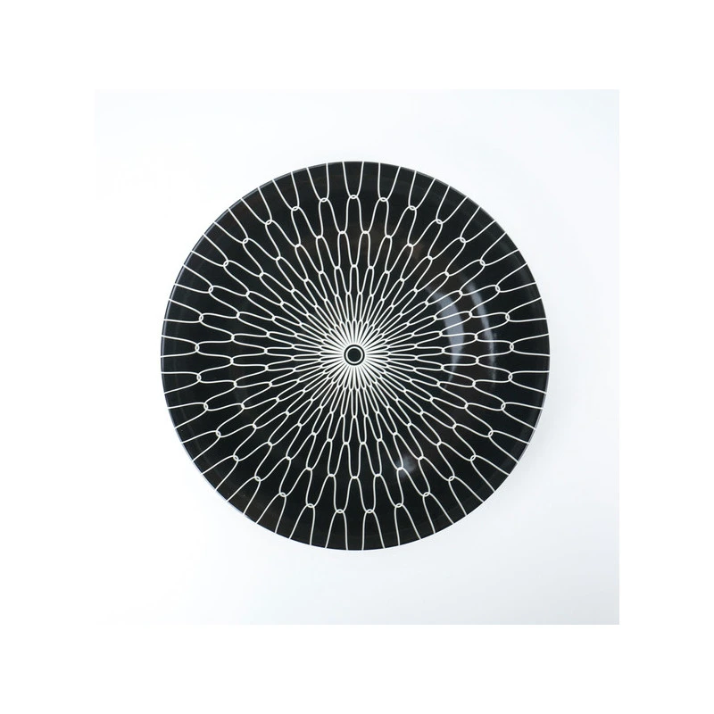 CAMP4 Set Vaisselle Black-White 16 Pièces 4 CAMP4 Set Vaisselle Black-White 16 Pièces – Image 2