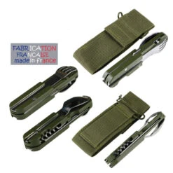 CAO Couteau Bivouac Inox Avec Housse -Camping Fournitures Soldes Boutique cao couteau bivouac inox avec housse 4