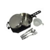 CAO Popote Scout Inox 1 Personne -Camping Fournitures Soldes Boutique cao popote scout inox 1 personne