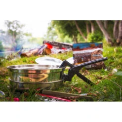 CAO Popote Scout Inox 1 Personne -Camping Fournitures Soldes Boutique cao popote scout inox 1 personne 2