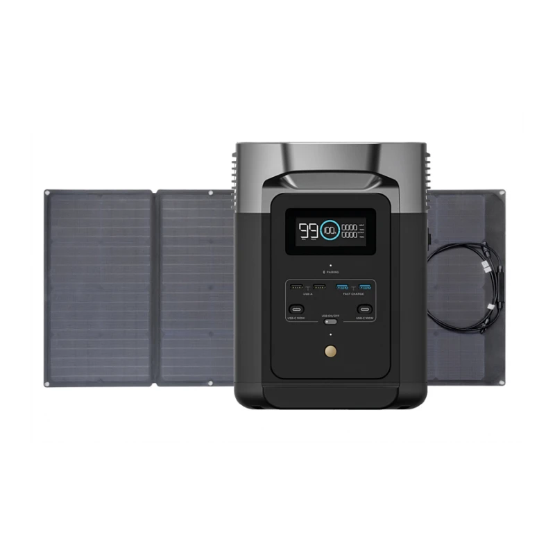 ECOFLOW Delta 2 1024 Wh + Panneau Solaire 400 W 3 ECOFLOW Delta 2 1024 Wh + Panneau Solaire 400 W