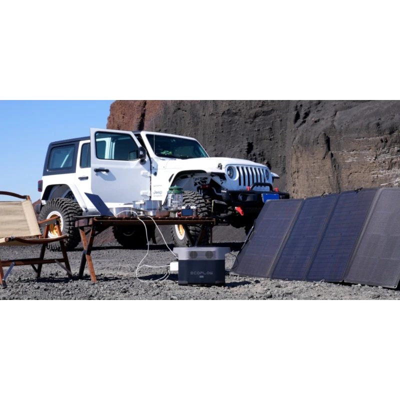 ECOFLOW Delta Max 2016 Wh + Panneau Solaire 400 W 6 ECOFLOW Delta Max 2016 Wh + Panneau Solaire 400 W – Image 4