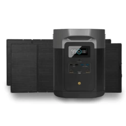 ECOFLOW Delta Max 2016 Wh + Panneaux Solaires 2 X 400 W