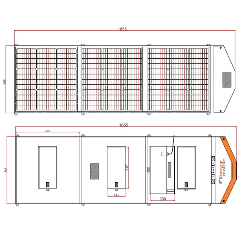 EM Panneau Solaire Pliable AP-170 7 EM Panneau Solaire Pliable AP-170 â Image 5