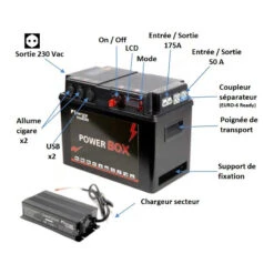 EM PowerBox 760 Wh + 1000W / 230V 14 EM PowerBox 760 Wh + 1000W / 230V -Camping Fournitures Soldes Boutique em powerbox 760 wh 1000w 230v 5