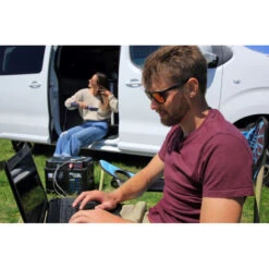 EM Powerbox 3070 Wh -Camping Fournitures Soldes Boutique energie mobile kit powerbox 3070 wh avec panneau solaire 125w 5