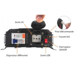 EM Convertisseur PSW-DIF 350 W -Camping Fournitures Soldes Boutique energie mobile psw dif 350 w 3