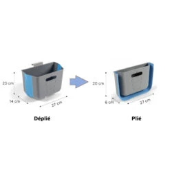 KAMPA Hanging Bin - Corbeille Compressible Suspendue 7 KAMPA Hanging Bin - Corbeille Compressible Suspendue -Camping Fournitures Soldes Boutique kampa hanging bin corbeille compressible suspendue 2