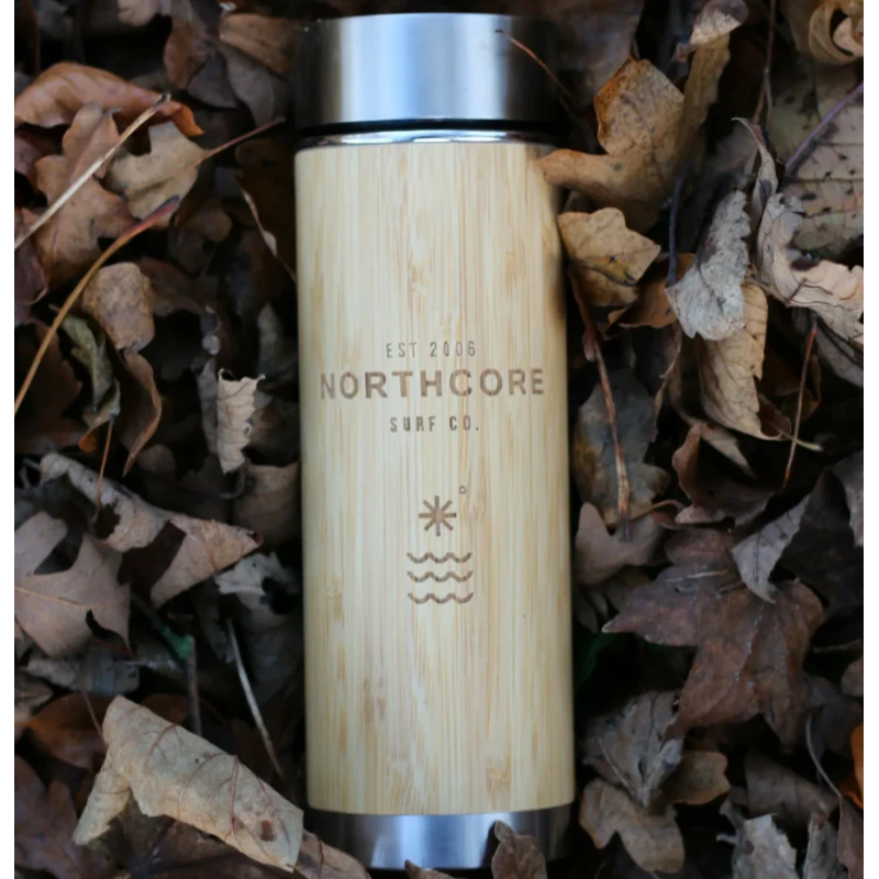 NORTHCORE Thermos® Bambou En Acier 360 Ml 4 NORTHCORE Thermos® Bambou En Acier 360 Ml – Image 2