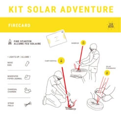 SOLAR BROTHER Adventure Kit -Camping Fournitures Soldes Boutique solar brother adventure kit 7