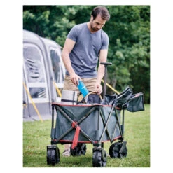TRIGANO Chariot Pliant Tout Terrain -Camping Fournitures Soldes Boutique trigano chariot pliant tout terrain 2